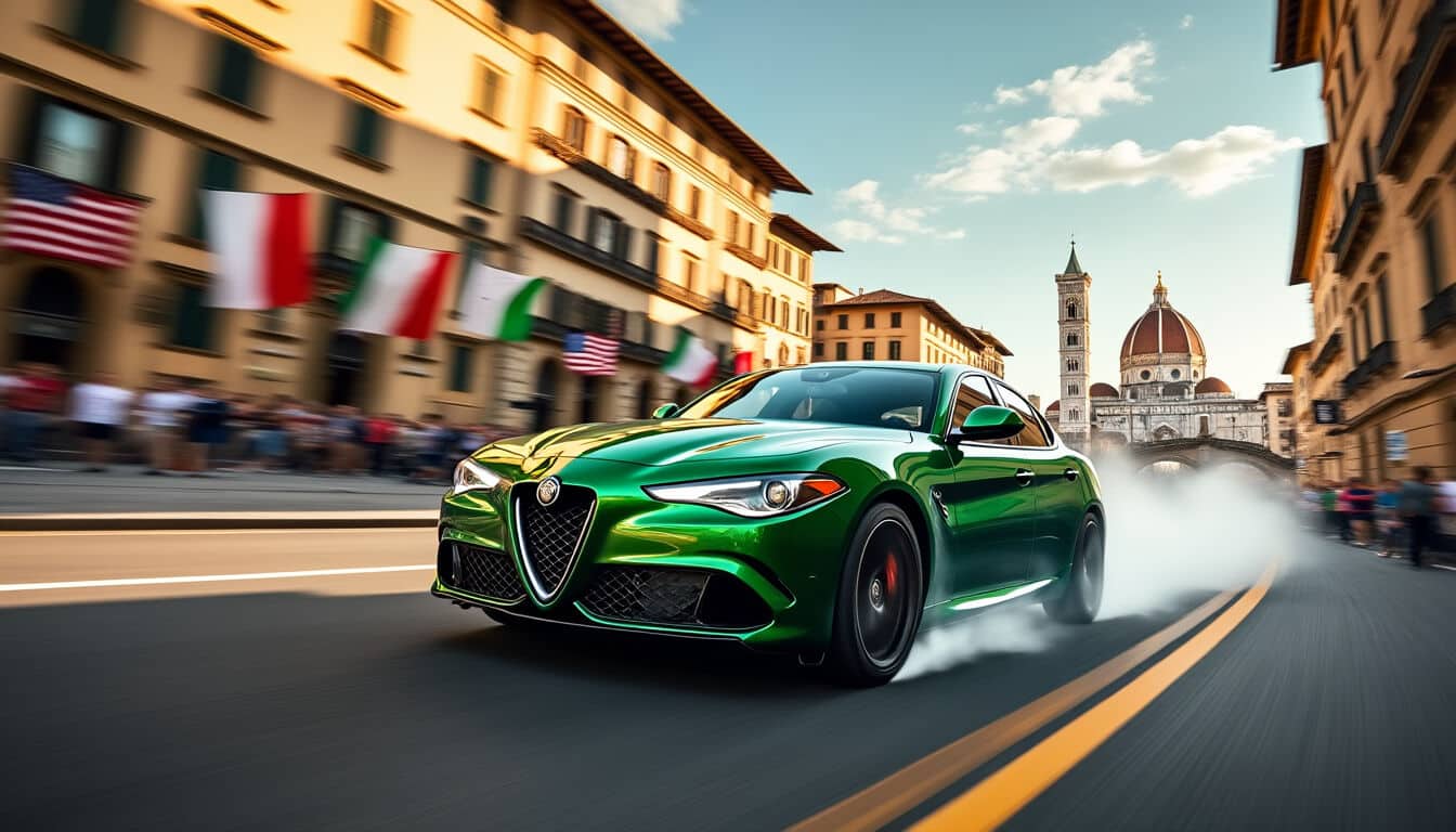 La Giulia Quadrifoglio : star automobile de 6 Underground