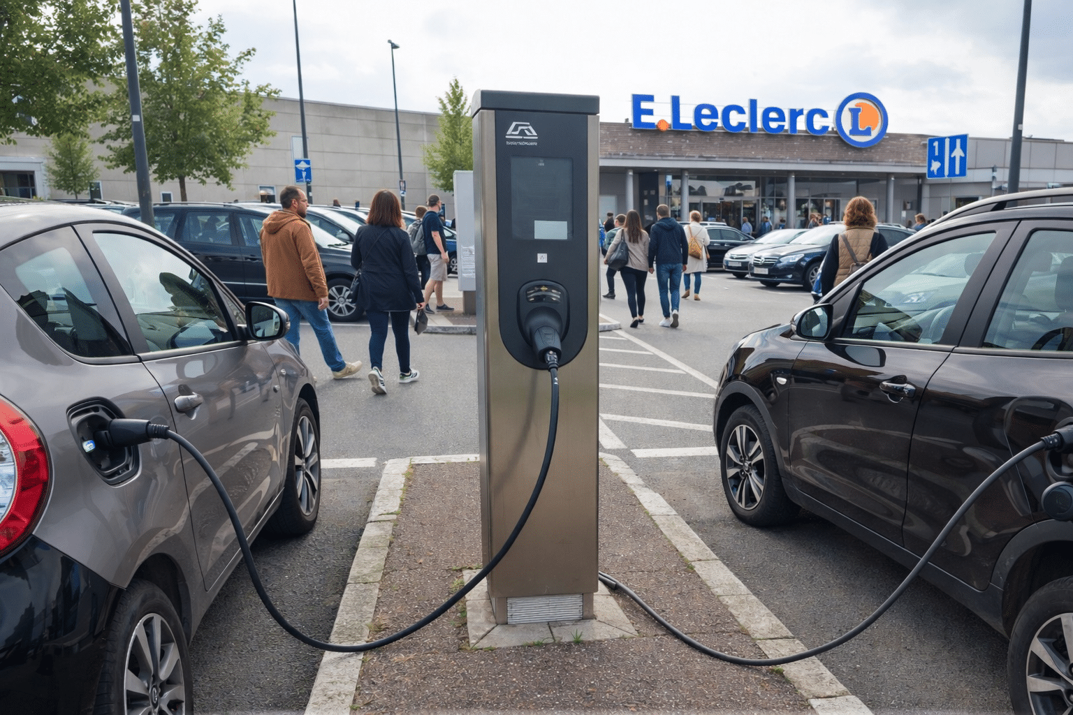 La recharge électrique à prix cassé débarque chez E.Leclerc : une petite révolution pour les automobilistes