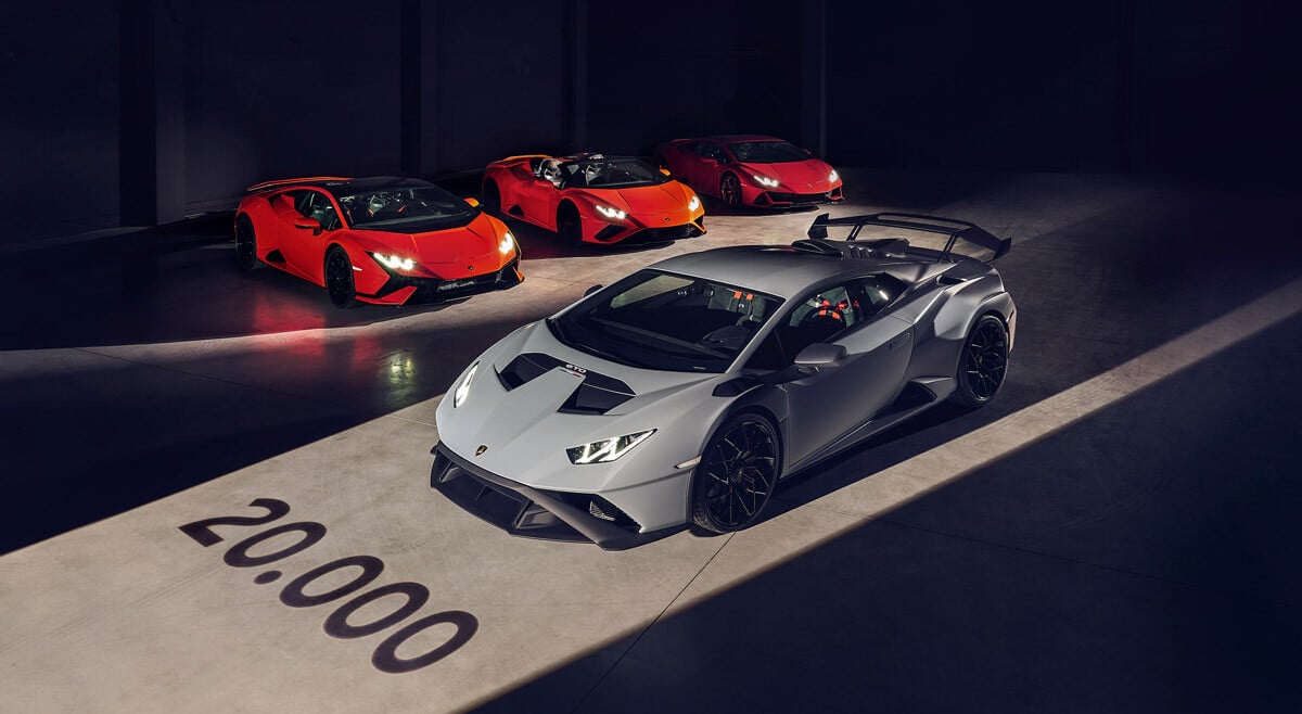 Lamborghini fête sa 20 000e Huracan