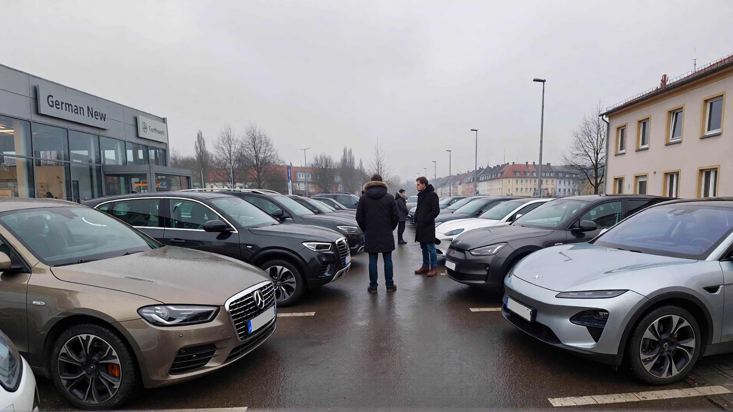 L’automobile bat de l’aile en Allemagne, les électriques sauvent la mise