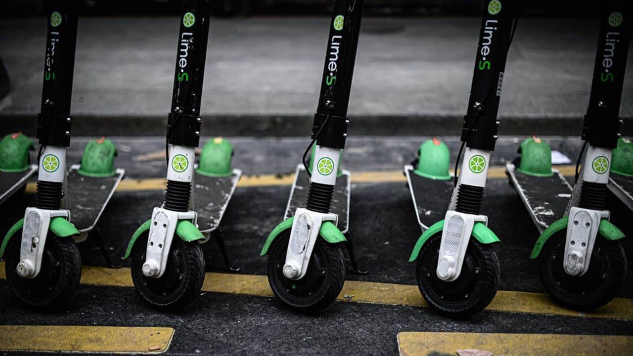 Lime : Place à la location de trottinette electrique