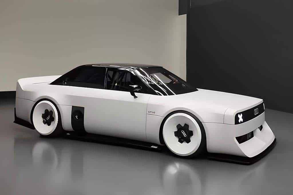 Avec la GT50, Audi fait revivre la légende Quattro