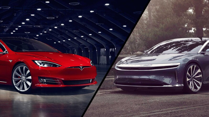Lucid Air, une nouvelle rivale de Tesla