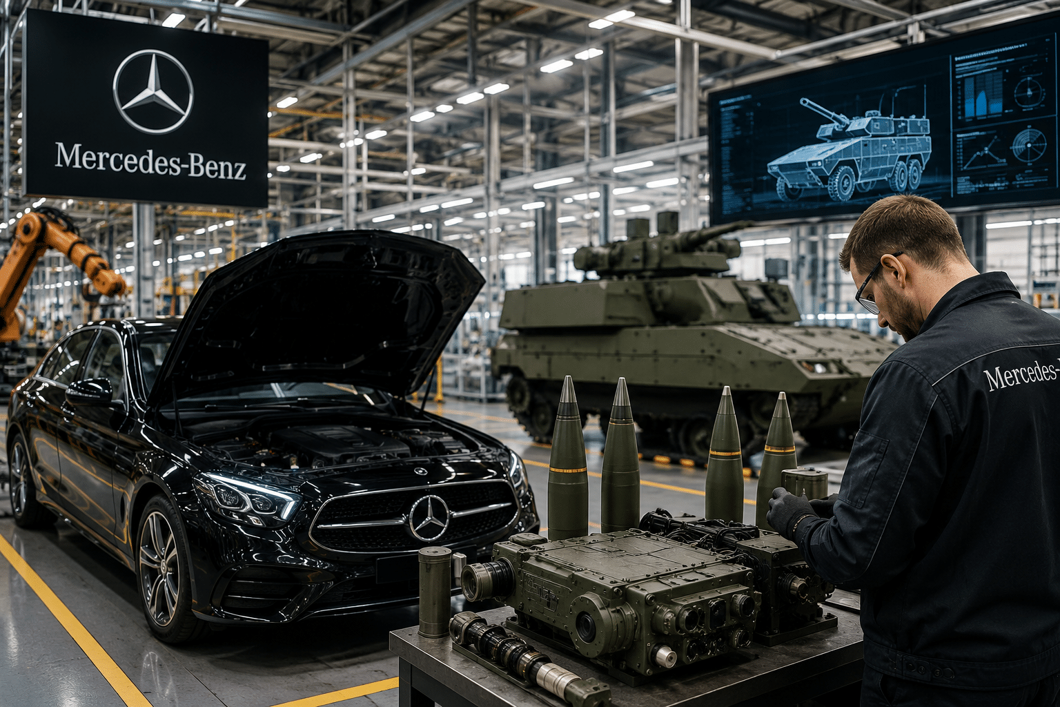 Mercedes-Benz prêt à produire pour la défense : l'automobile européenne en ordre de marche