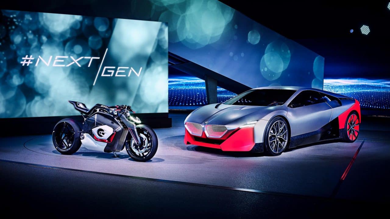 Moto électrique BMW Vision DC