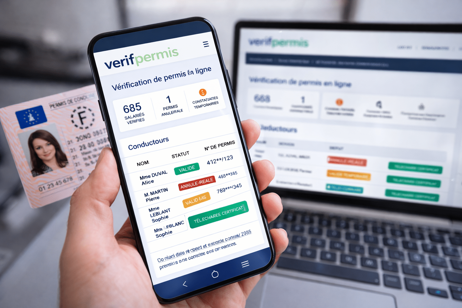 Nouveautés pour les entreprises : le contrôle du permis avec verifpermis dès avril 2026