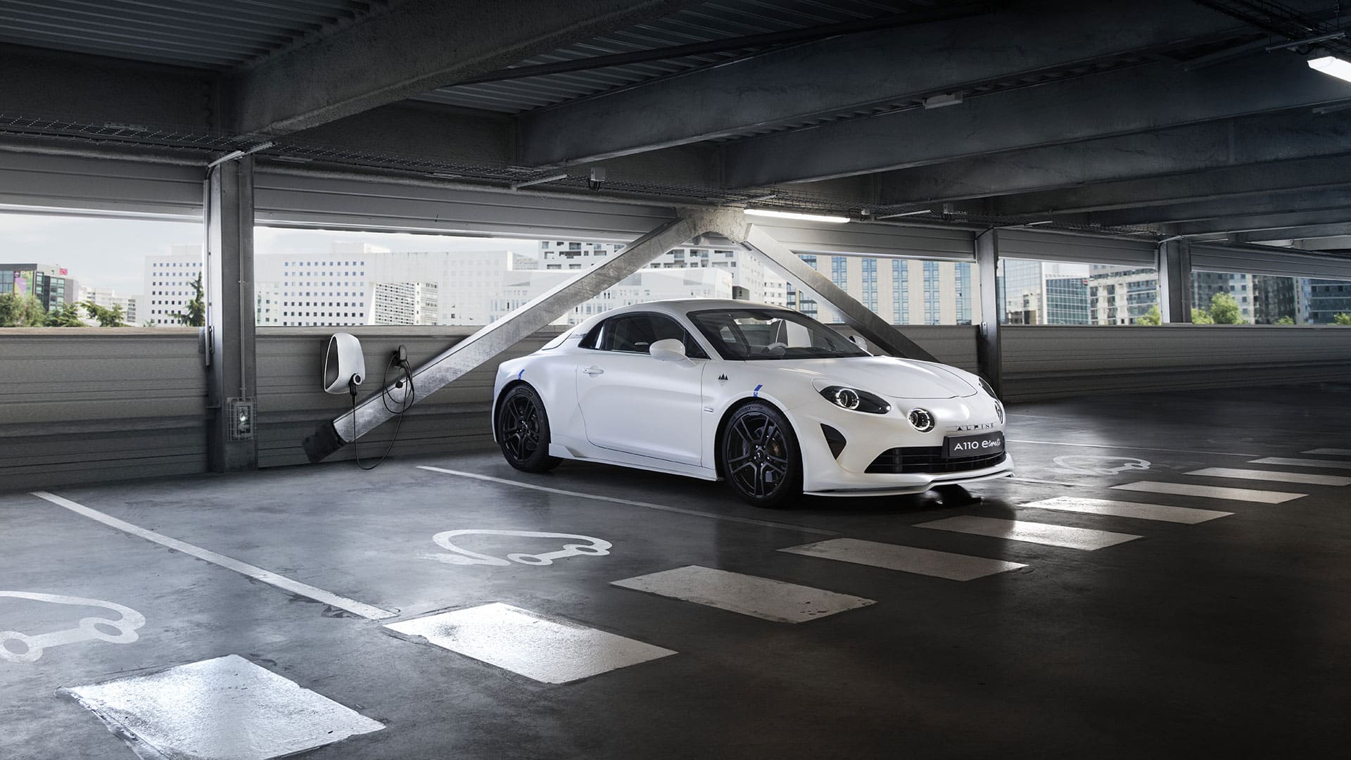 La particularité de l'Alpine A110 E-ternité
