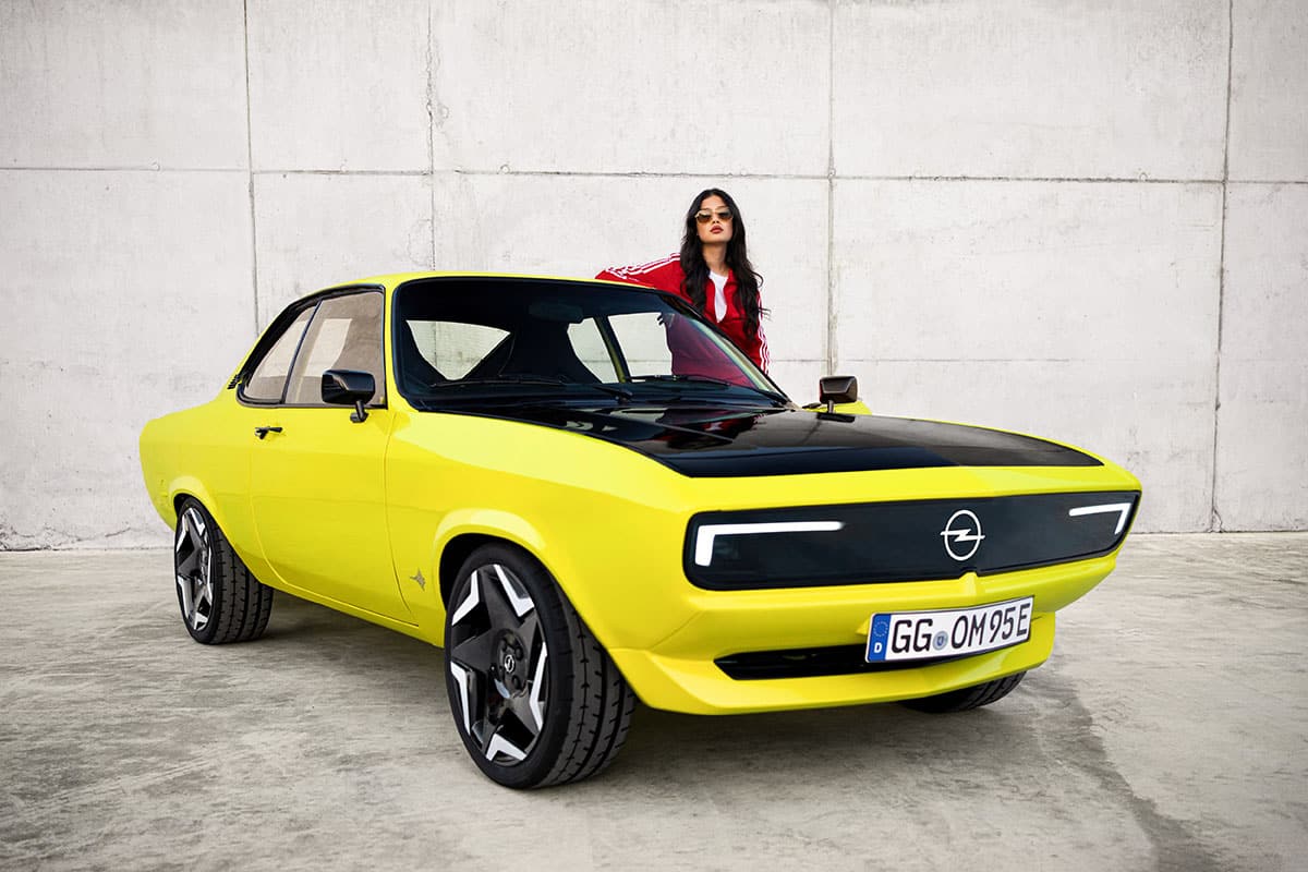 L'Opel Manta fait son grand retour, en version électrique