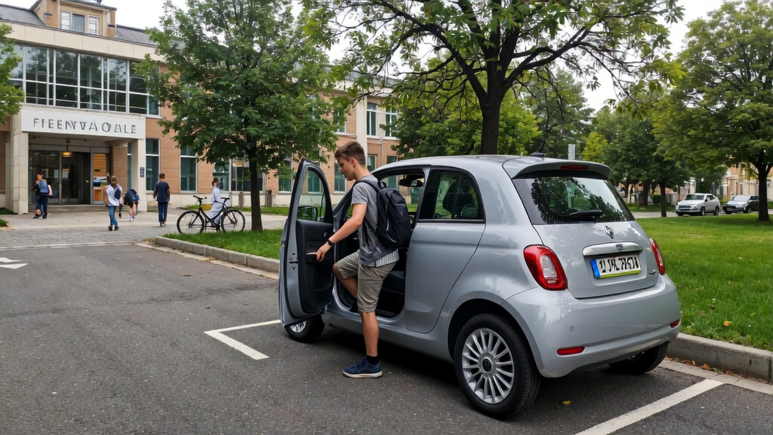 Pourquoi de plus en plus d’adolescents vont au collège en voiture électrique ?