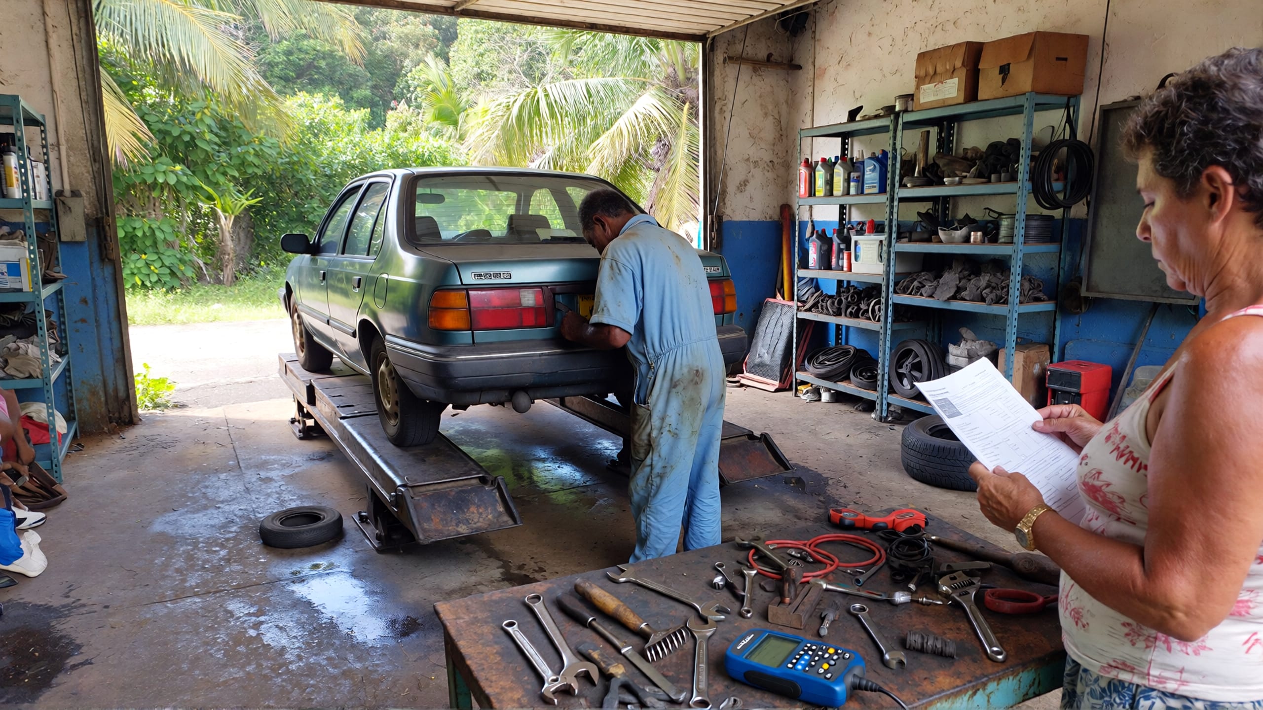 Pourquoi l’entretien et la réparation automobile coûtent plus cher en Martinique