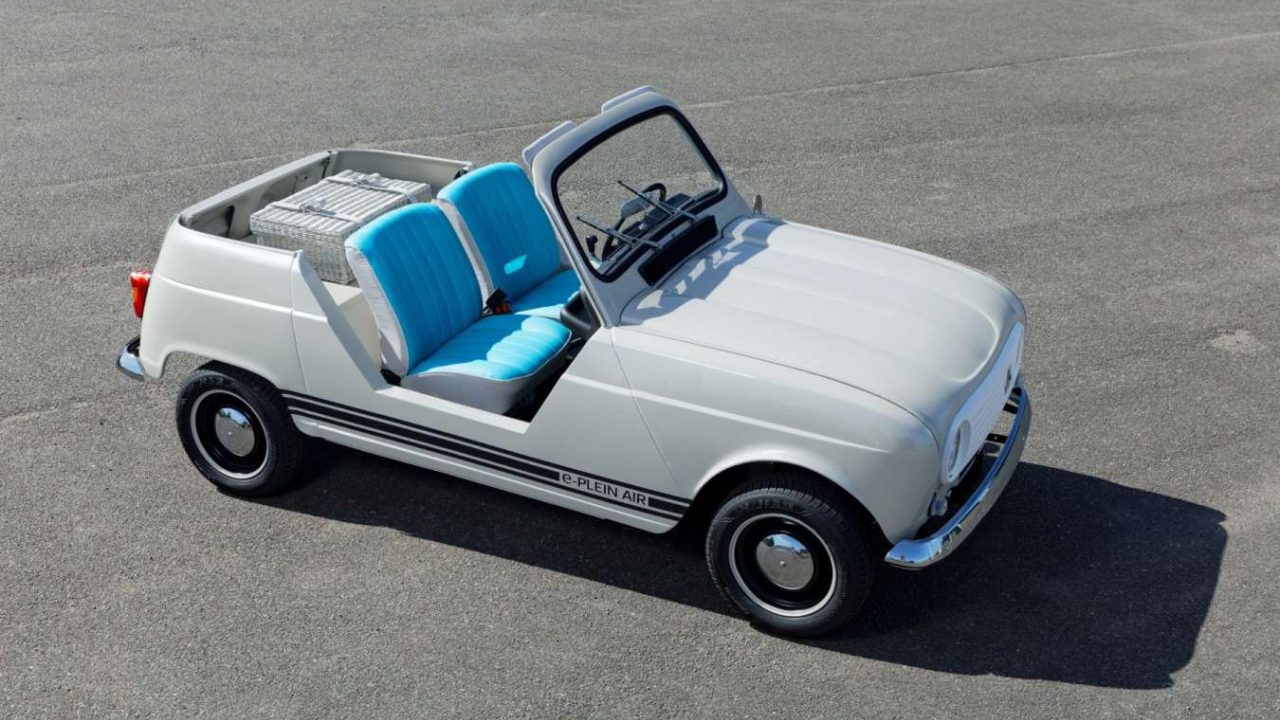 Renault e-plein air : le retour de la 4L
