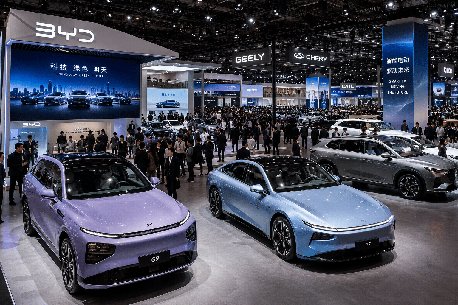 Salon de Pékin 2026 : 1,28 million de visiteurs et 1 451 véhicules, des records qui écrasent la concurrence