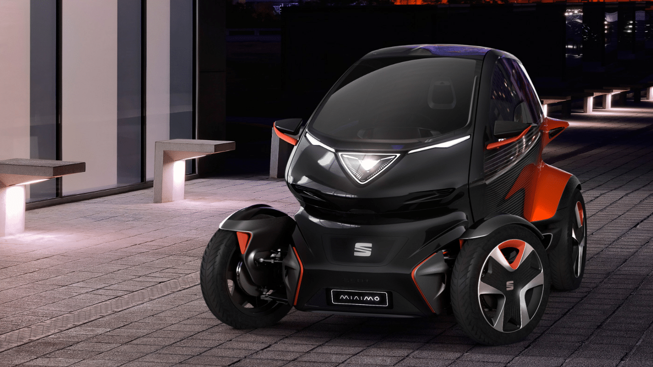 SEAT électrique Minimò : le mix parfait d'une voiture et d'une moto