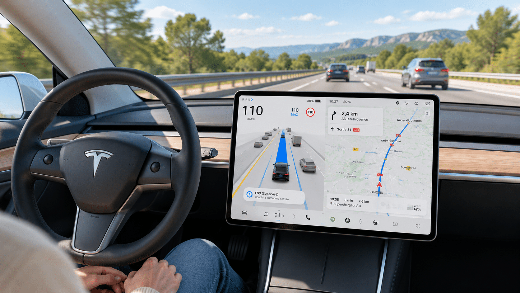 Tesla FSD disponible dans 12 pays : la France toujours exclue du déploiement