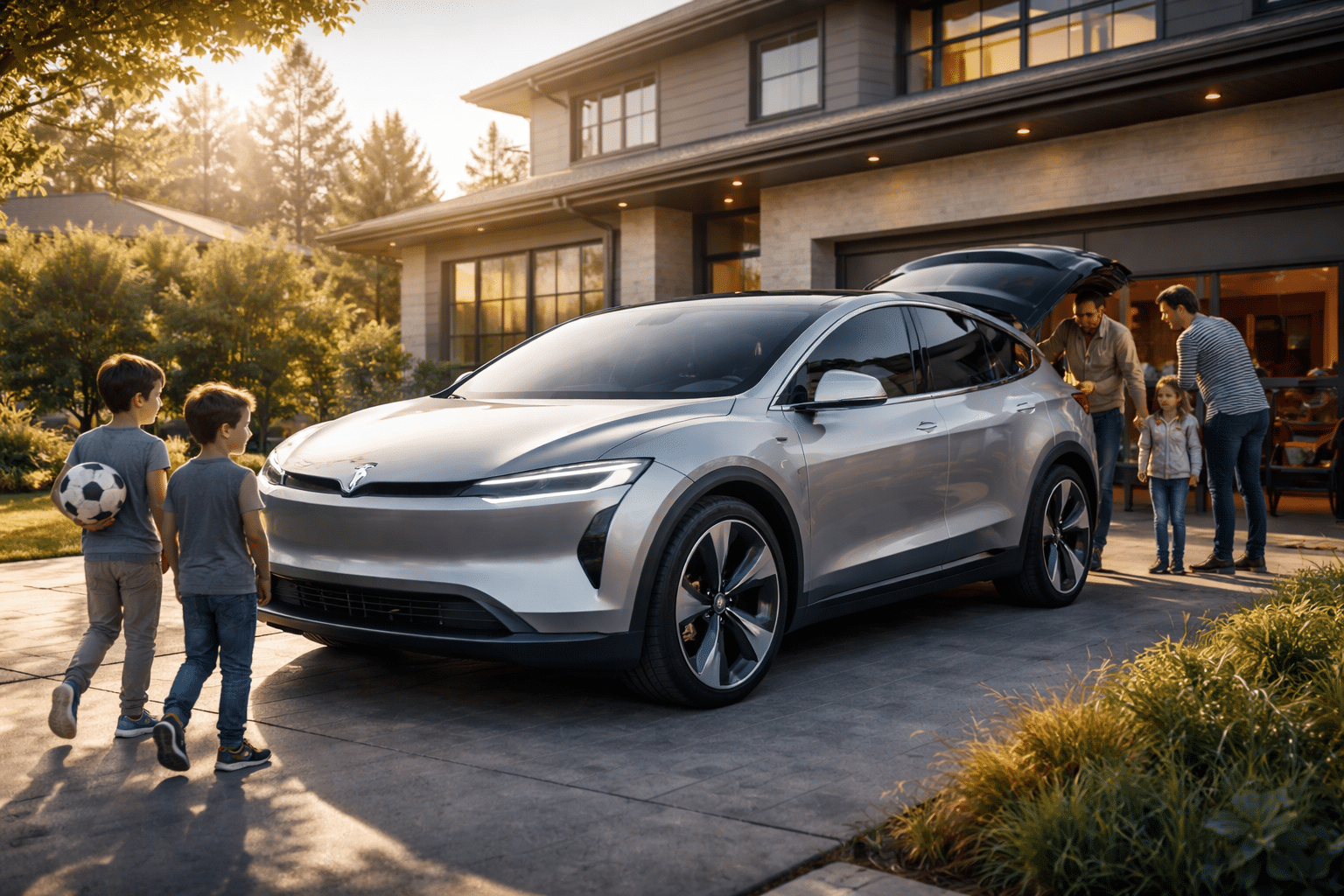 Un nouveau souffle pour la mobilité familiale : Tesla tease un SUV familial électrique de nouvelle génération