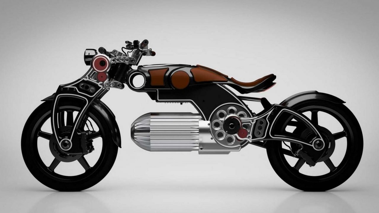 Une moto électrique design : la Curtiss Hades