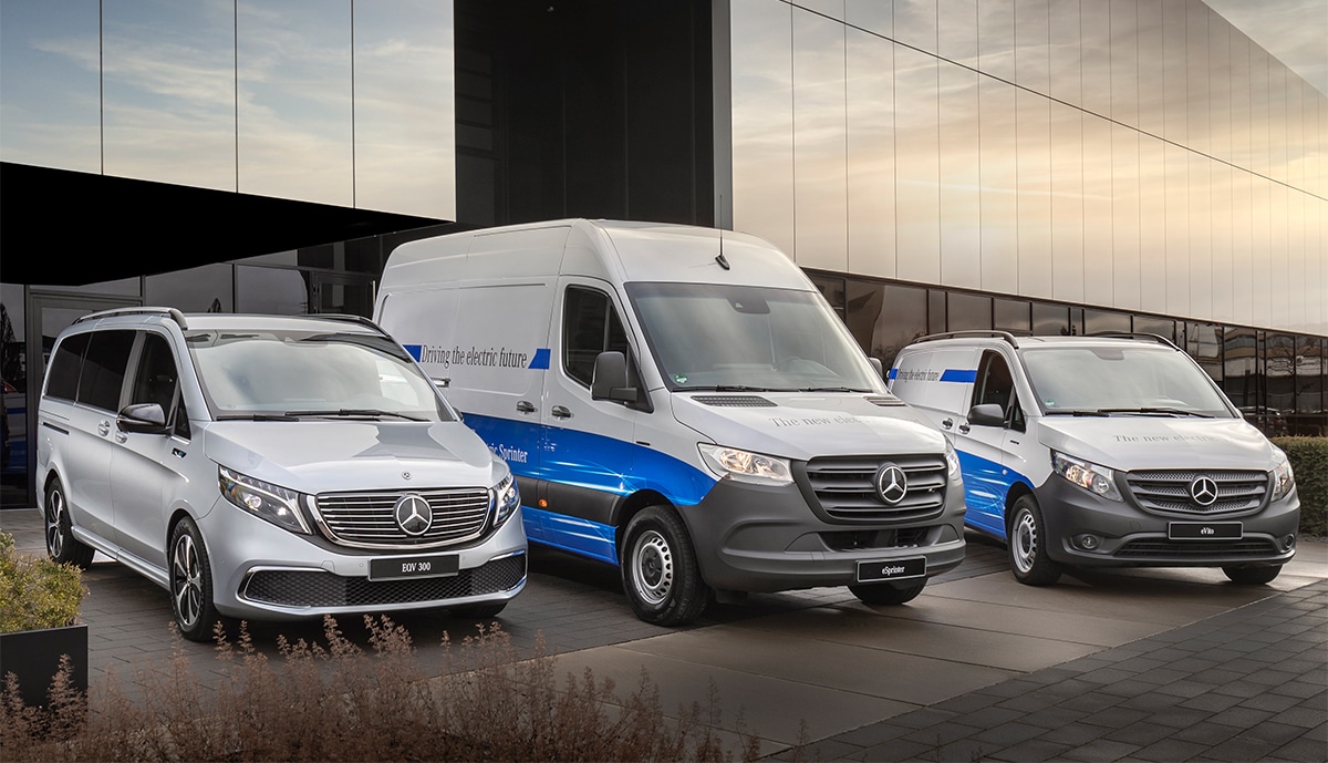 Mercedes-Benz renforce sa présence sur le marché des utilitaires électriques pour professionnels