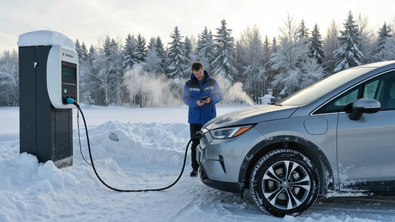 Voiture électrique et froid extrême : comment les marques s’y préparent ?