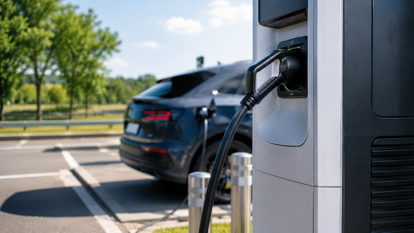 Voiture électrique et vacances d'été 2026 : les dates à risque pour les bornes de recharge