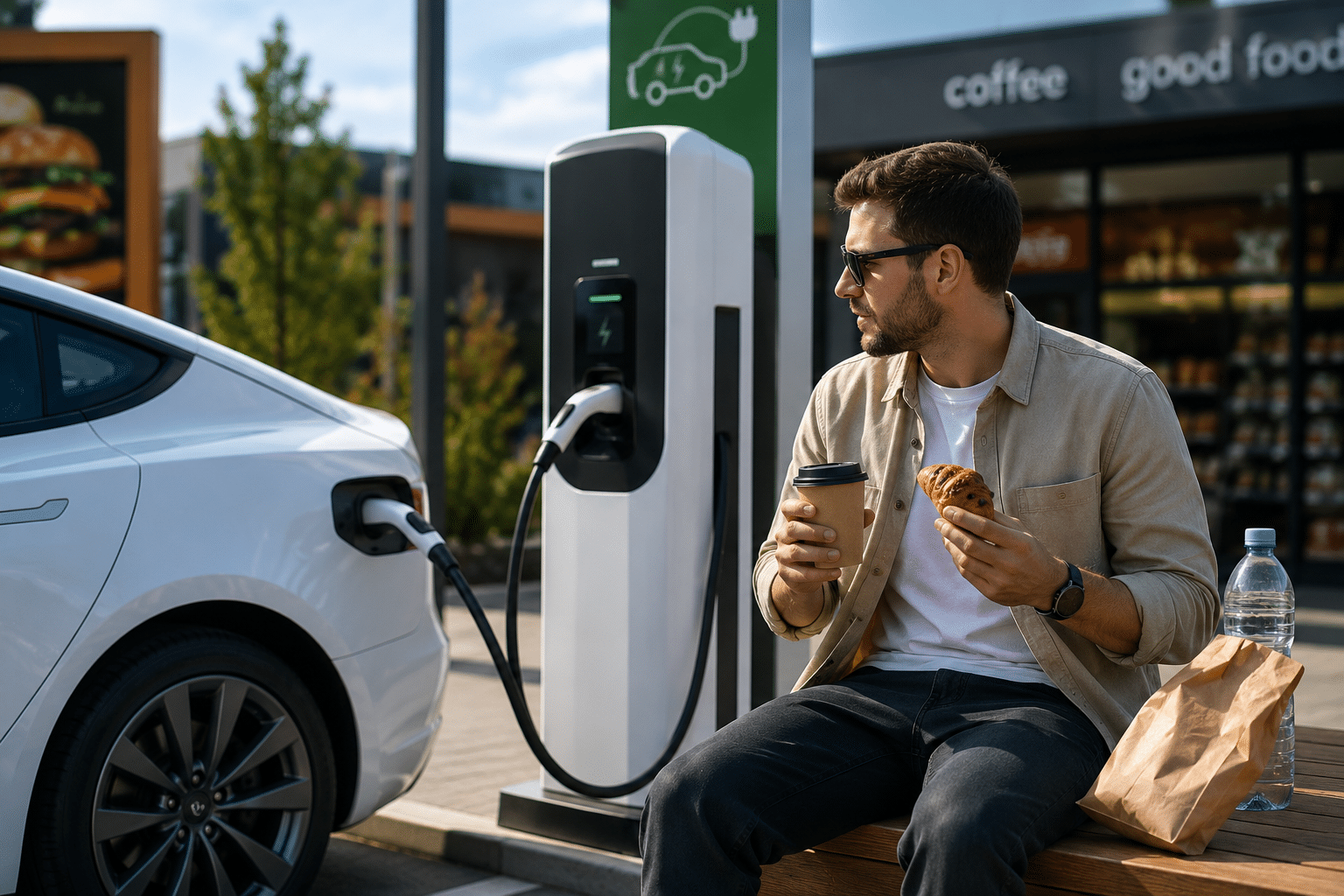 Voiture électrique : la recharge favoriserait-elle la prise de poids ?