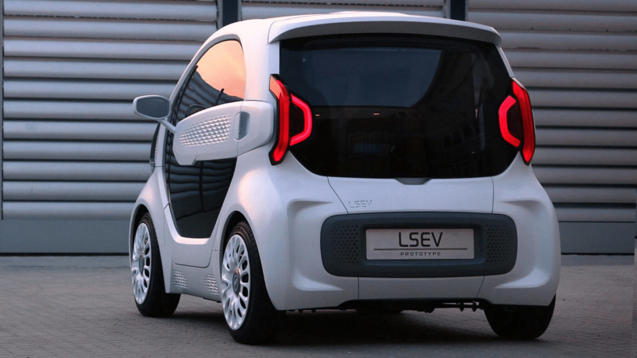 XEV : une voiture électrique imprimée en 3D