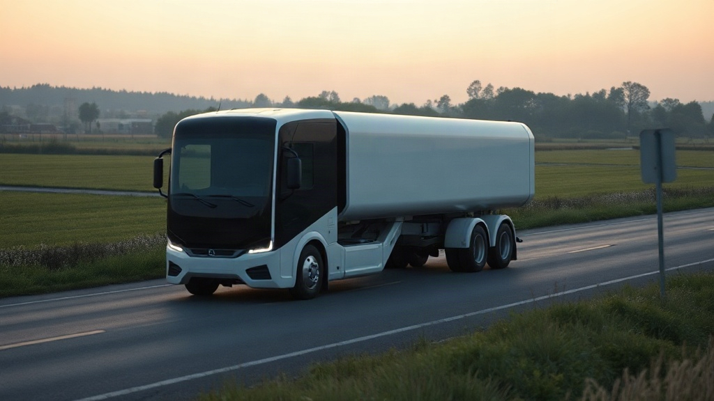 Un poids lourd électrique sans cabine ni chauffeur : le pari Voltempo