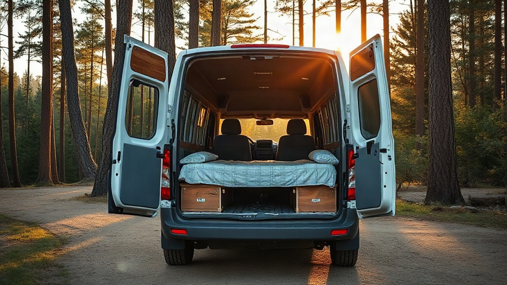 Rocket Camper One L : le van de 6 mètres qui troque la douche contre un vrai grand lit