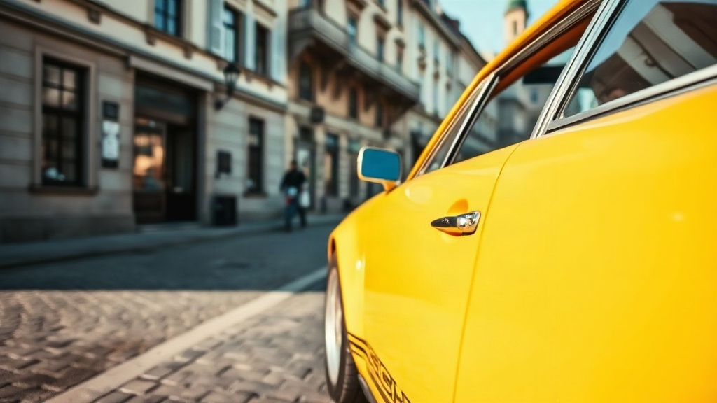 Une Porsche 911 jaune à Munich cachait un moteur de F1 : l'histoire