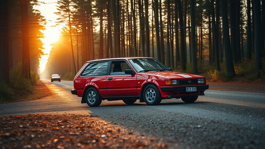 Mazda 323 GTX de 1988 : l'ancêtre oublié des WRX et Lancer Evo
