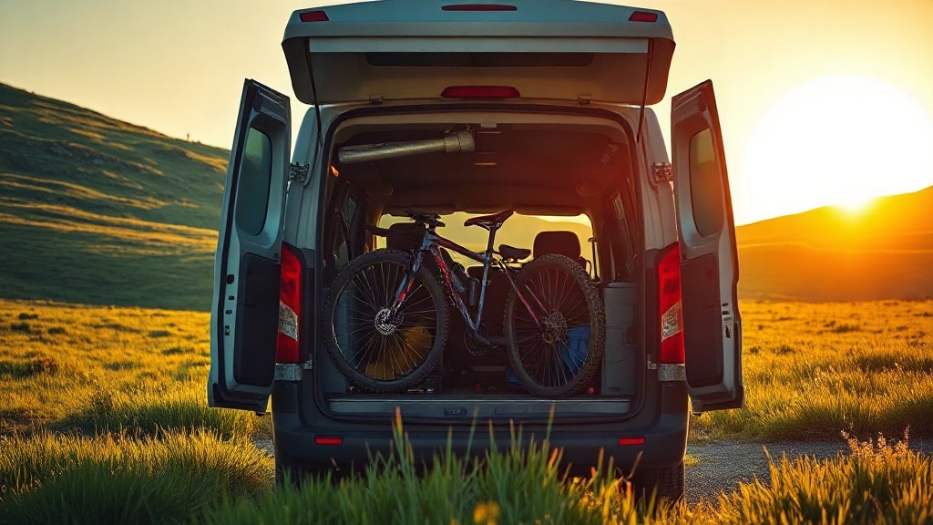 Mobilvetta Karys : le van italien qui avale les vélos sous le lit