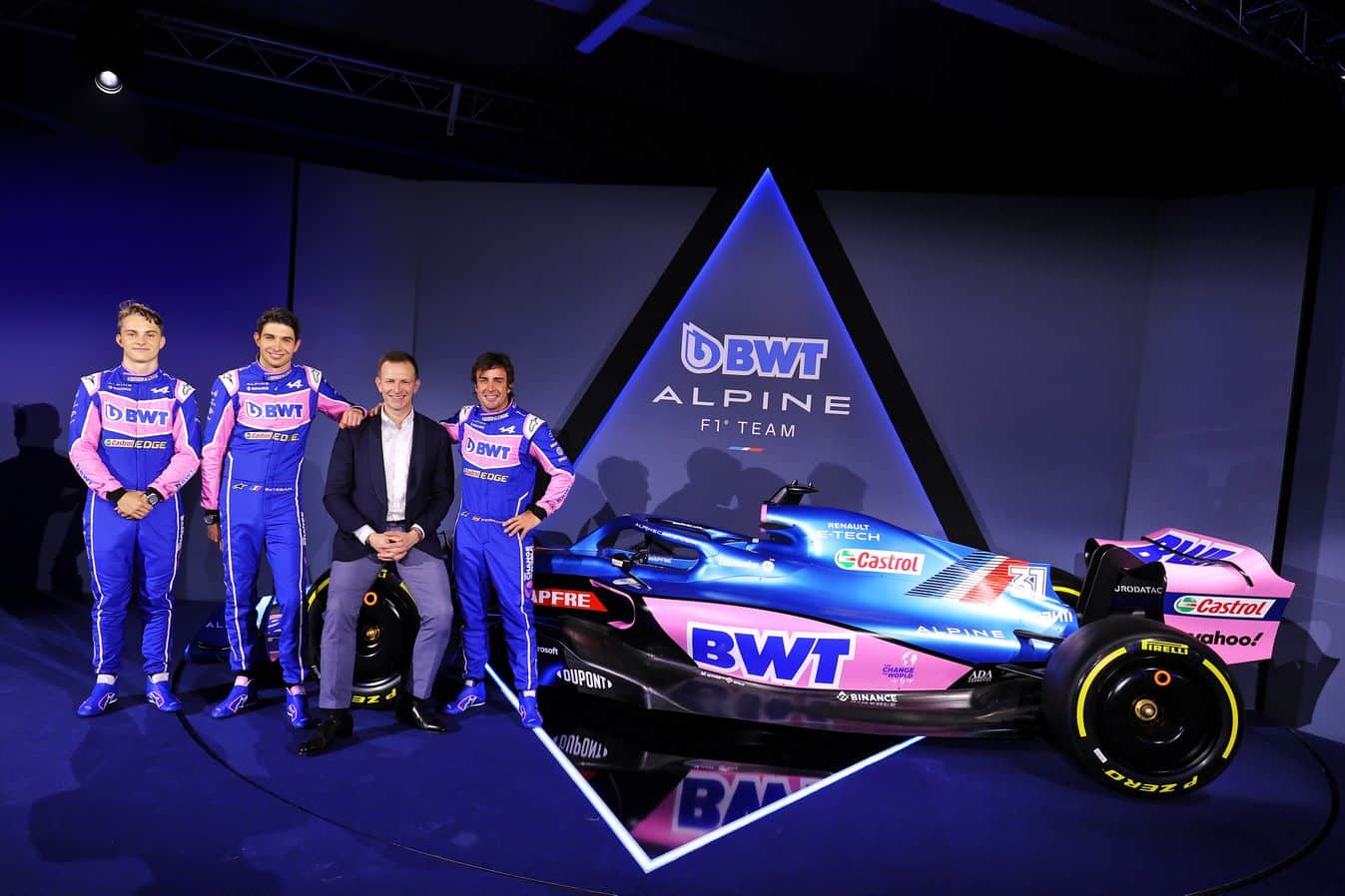 La nouvelle Alpine F1 monoplace A522 est de sortie