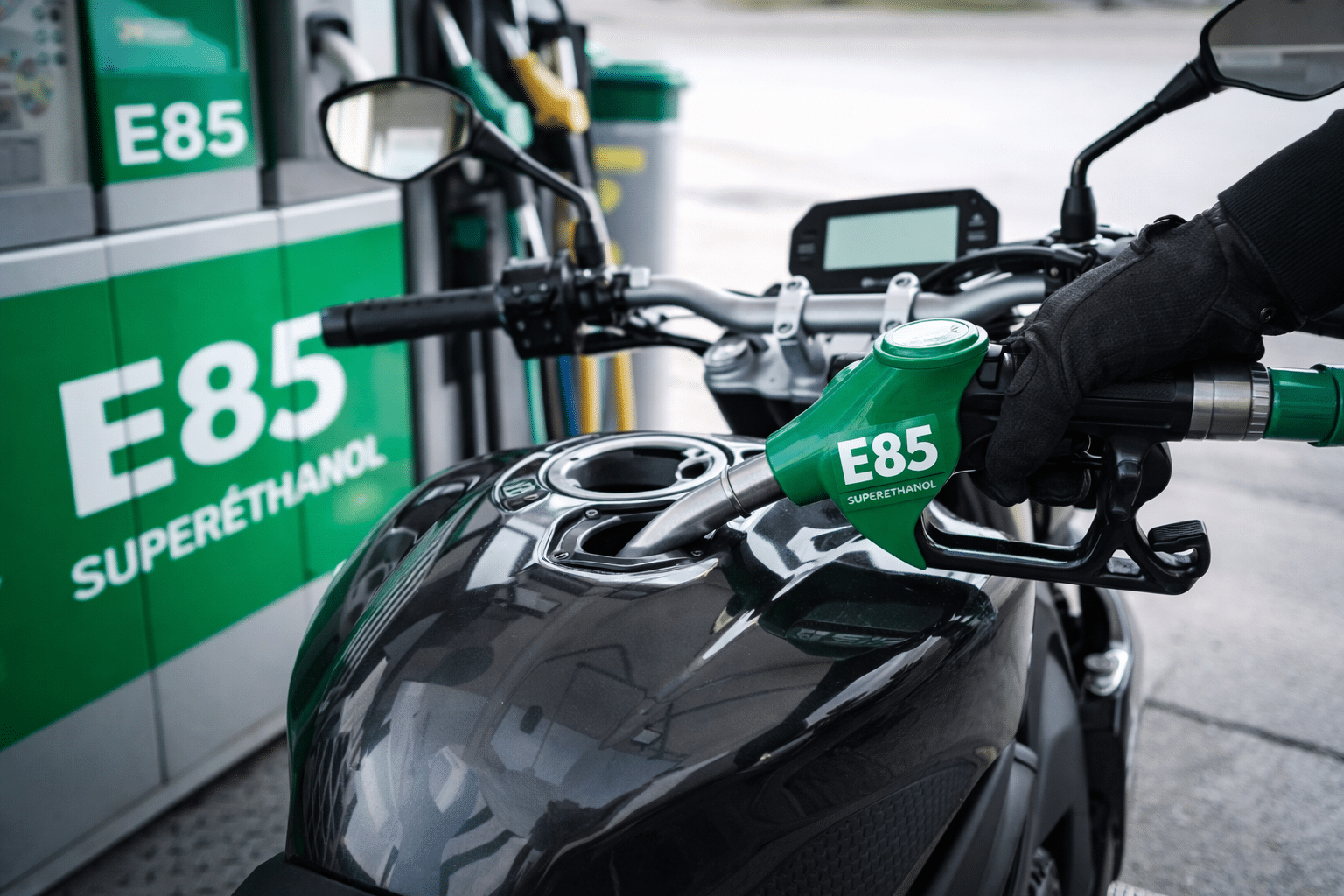 Bientôt l’adoption de l’E85 sur les motos : espoir ou mirage pour les motards ?