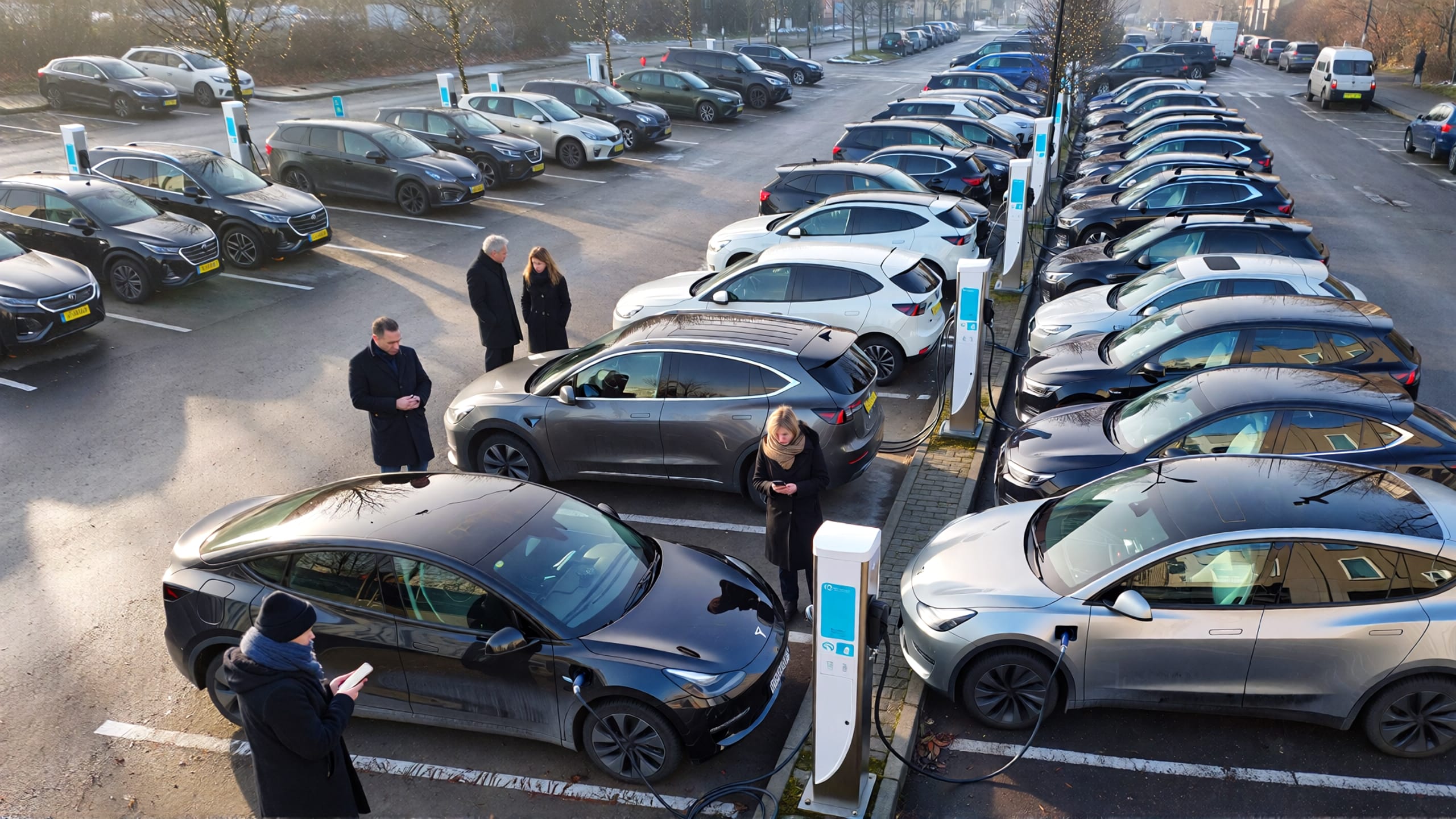 Bornes de recharge publiques : comment éviter les files d’attente pendant les fêtes ?