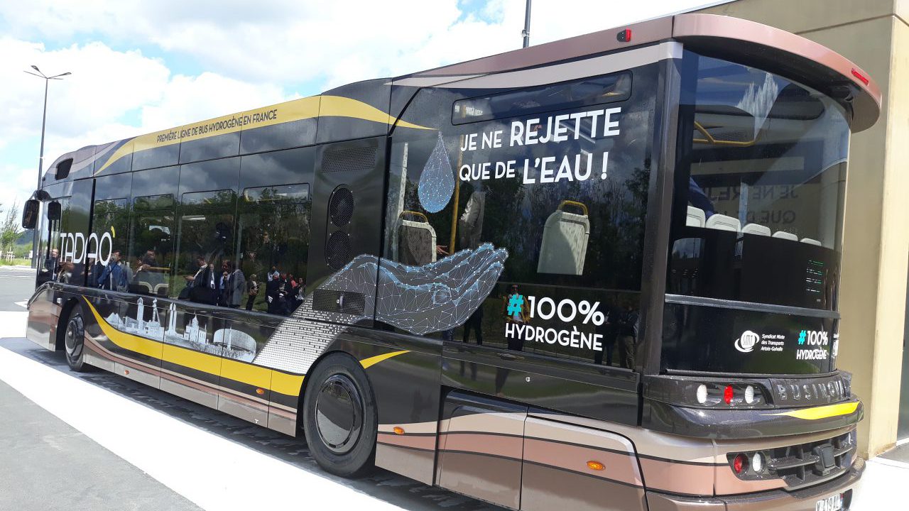 Bus hydrogène : la première ligne en France