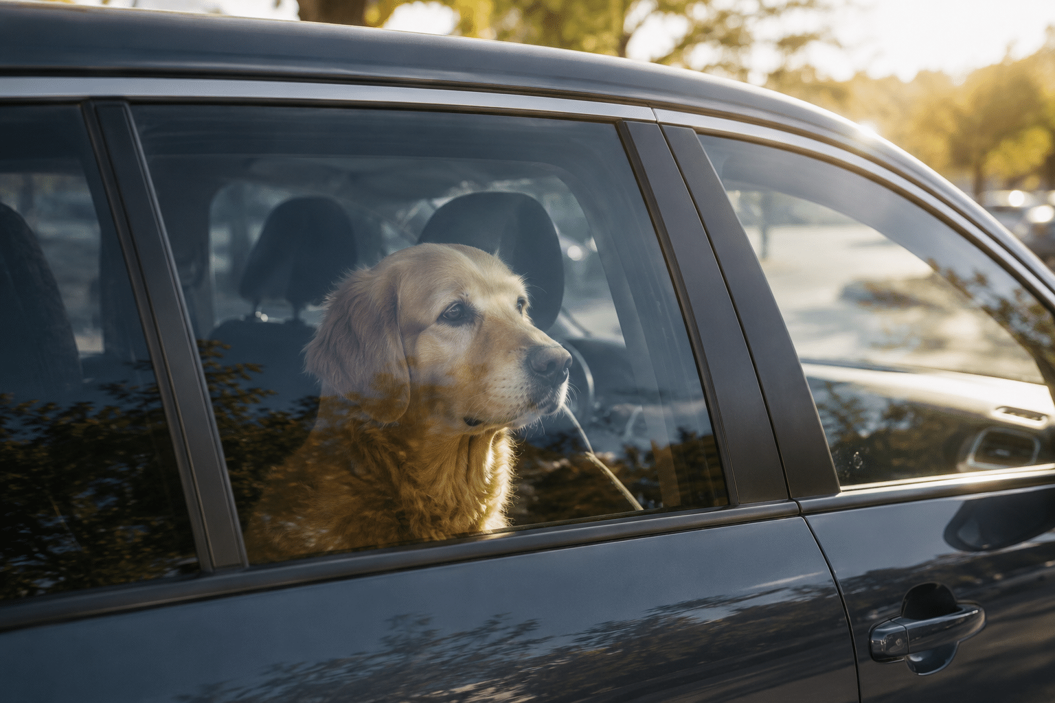 Animal enfermé dans une voiture par canicule : qui a le droit de briser une vitre ?
