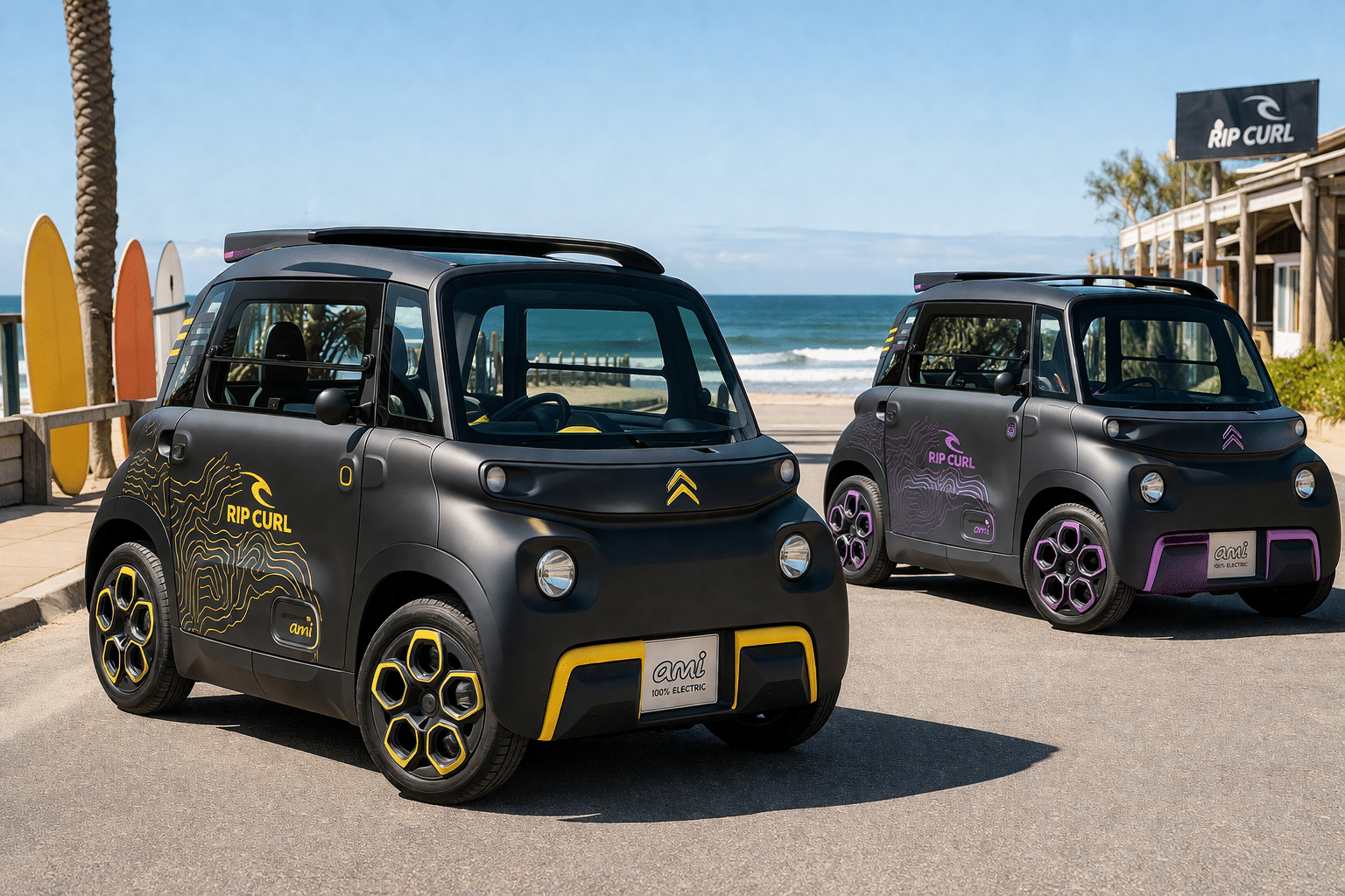 Citroën AMI Rip Curl : une édition limitée à prendre avec des pincettes