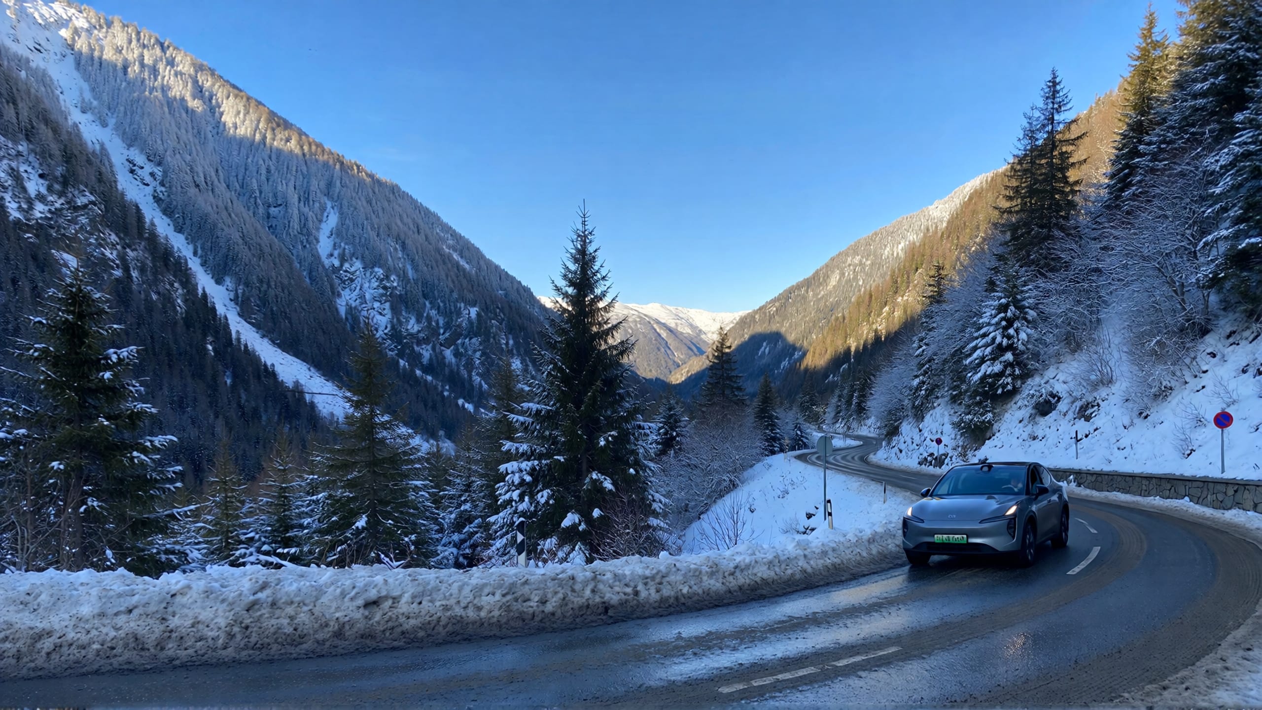 Comment adapter sa conduite en montagne avec une voiture électrique ?