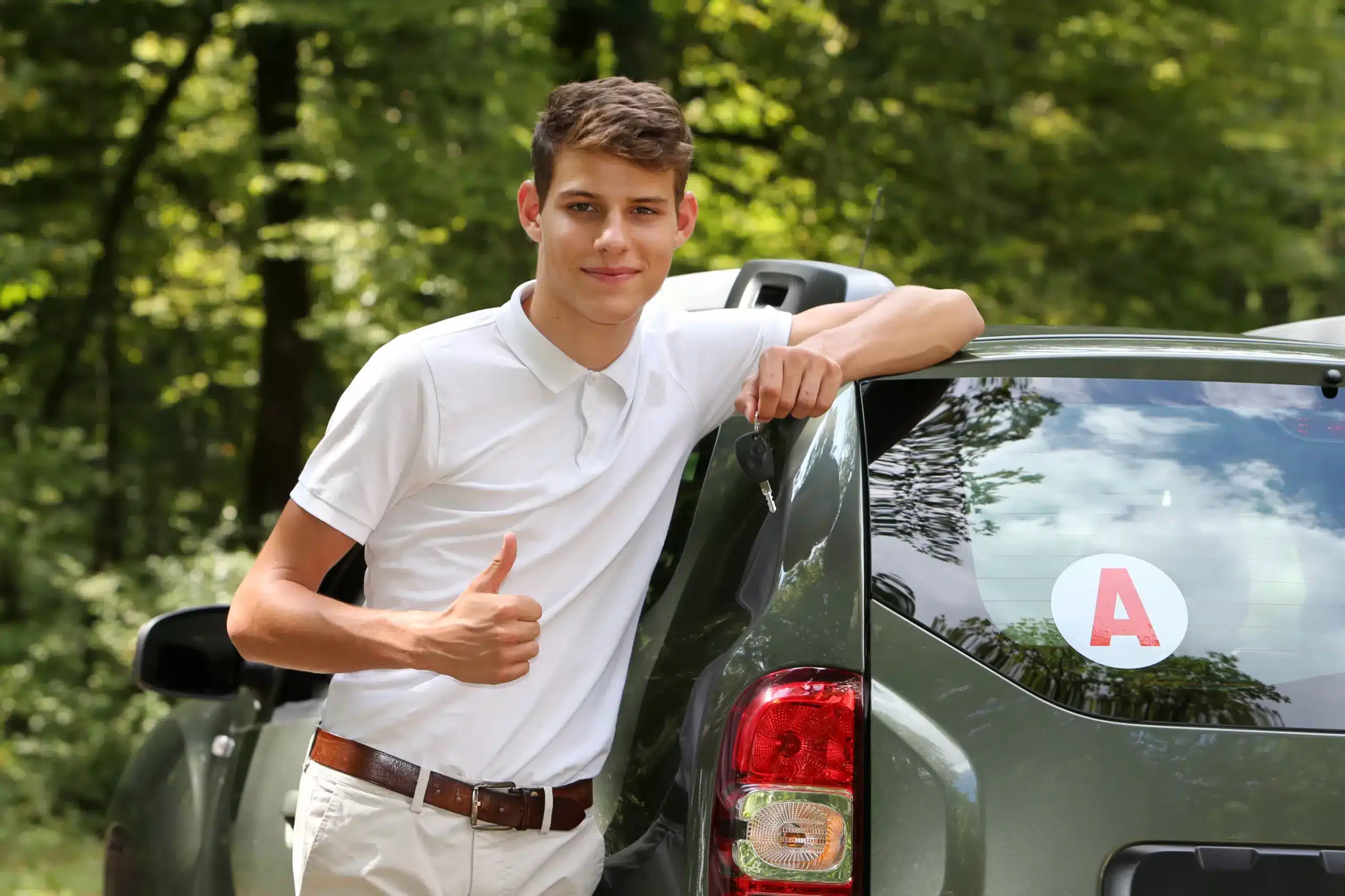 Le disque A pour les jeunes conducteurs