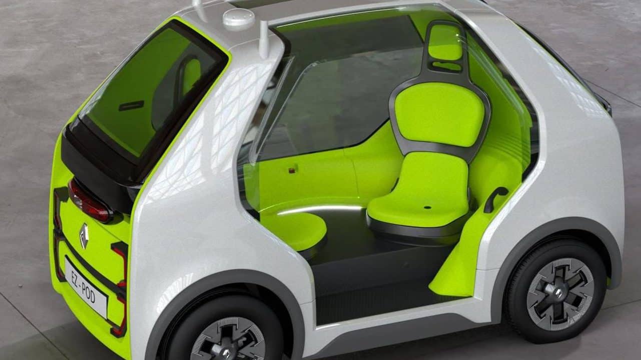 Ez - pod : Le transport autonome by Renault