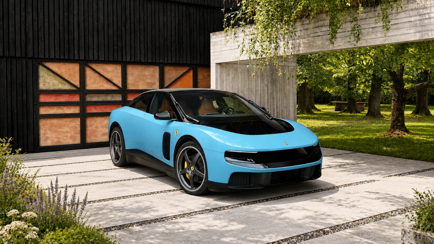 Ferrari Luce : la première Ferrari 100 % électrique dévoilée à Rome