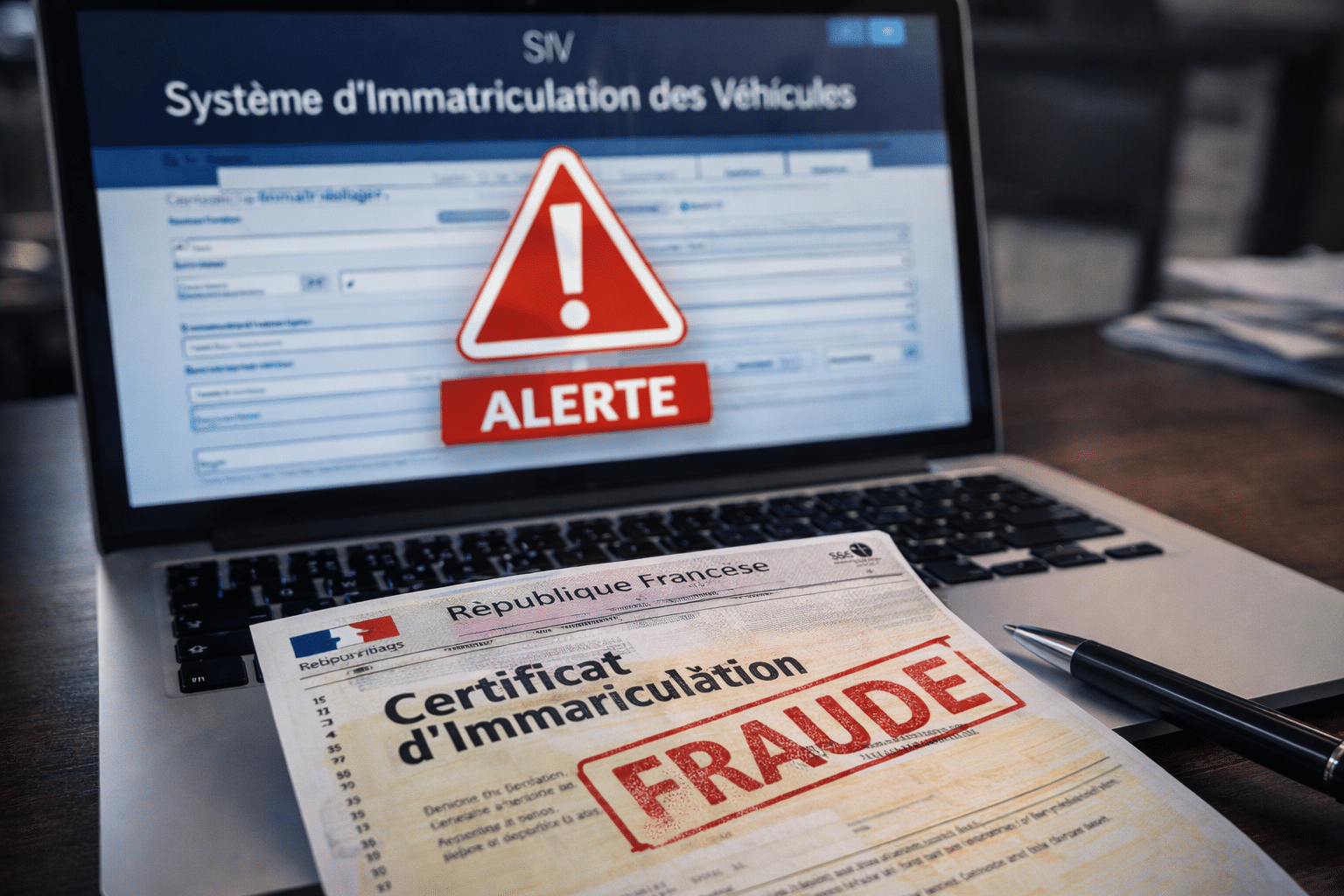 Fraude aux cartes grises : un phénomène inquiétant qui secoue le secteur automobile