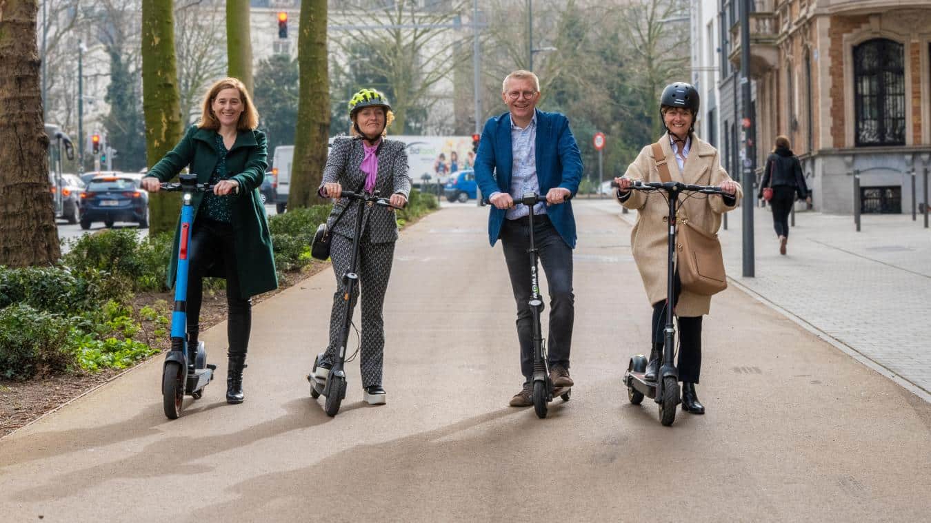 Trottinette électrique interdite aux moins de 16 ans en Belgique